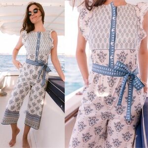 Gal Meets Glam Eden Floral Jumpsuit